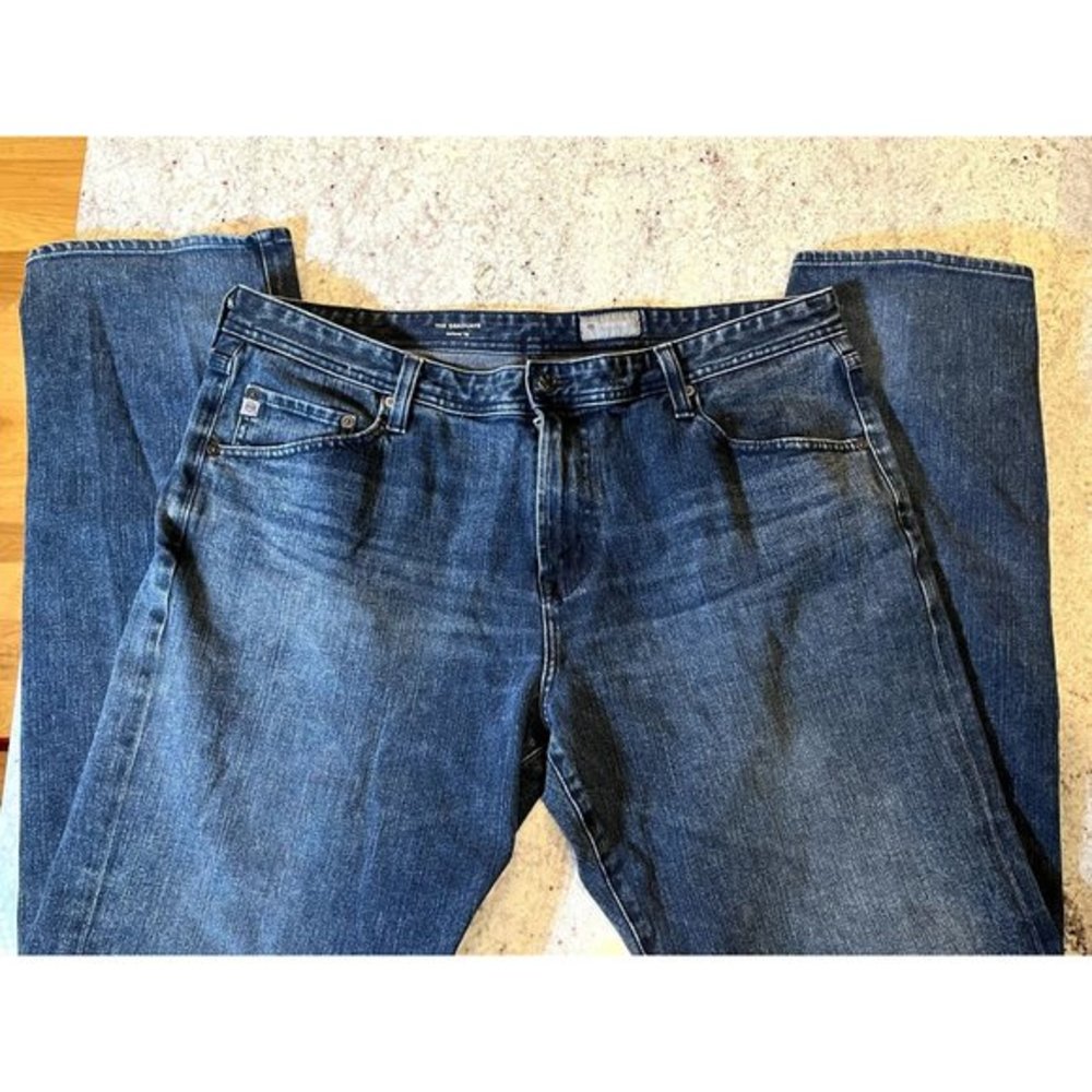 Adriano Goldschmied The Graduate Tailored Leg Mens‎ Jeans - Size 38x34
